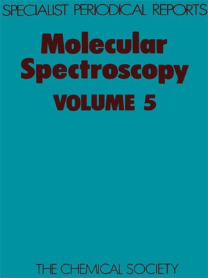 cover image of Molecular Spectroscopy, Volume 5